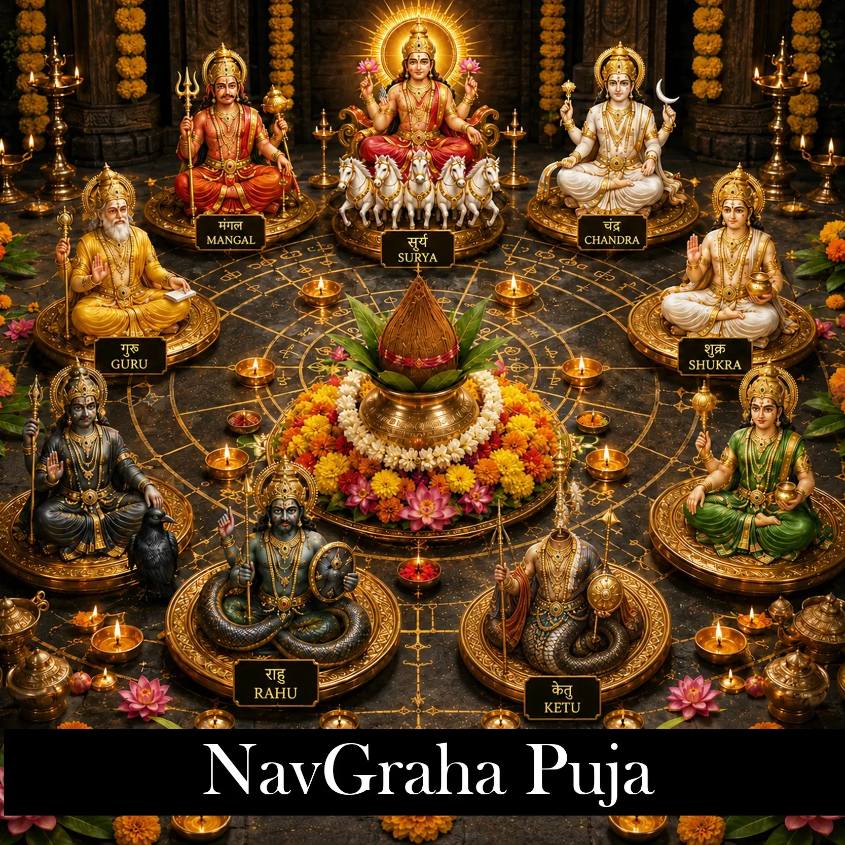 Navgraha Puja: A Sacred Vedic Ritual for Planetary Harmony